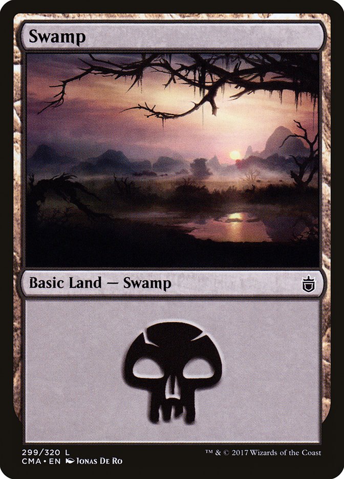 Swamp (299) [Commander Anthology] | Play N Trade Winnipeg