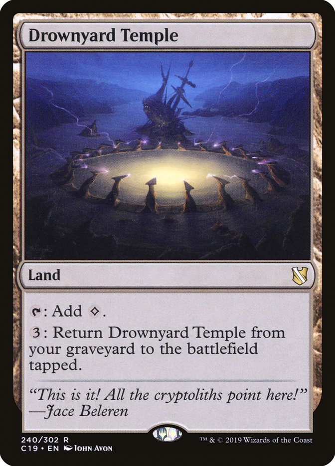 Drownyard Temple [Commander 2019] | Play N Trade Winnipeg