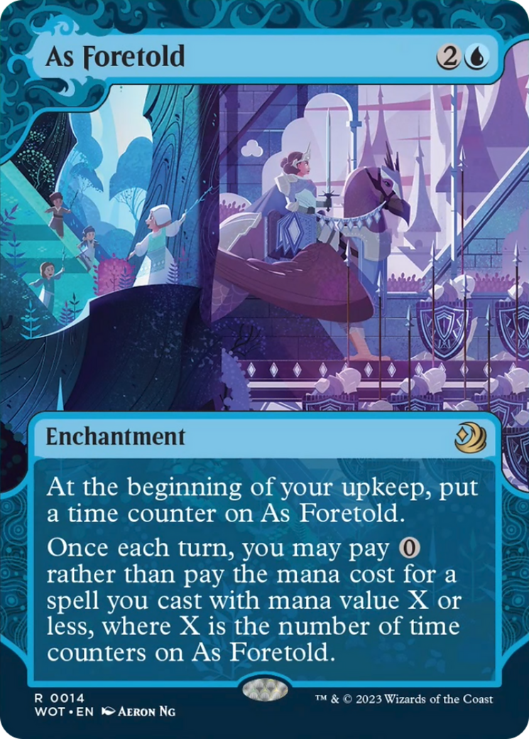 As Foretold [Wilds of Eldraine: Enchanting Tales] | Play N Trade Winnipeg