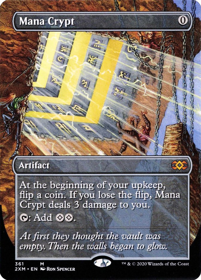 Mana Crypt (Toppers) [Double Masters Extended Art] | Play N Trade Winnipeg