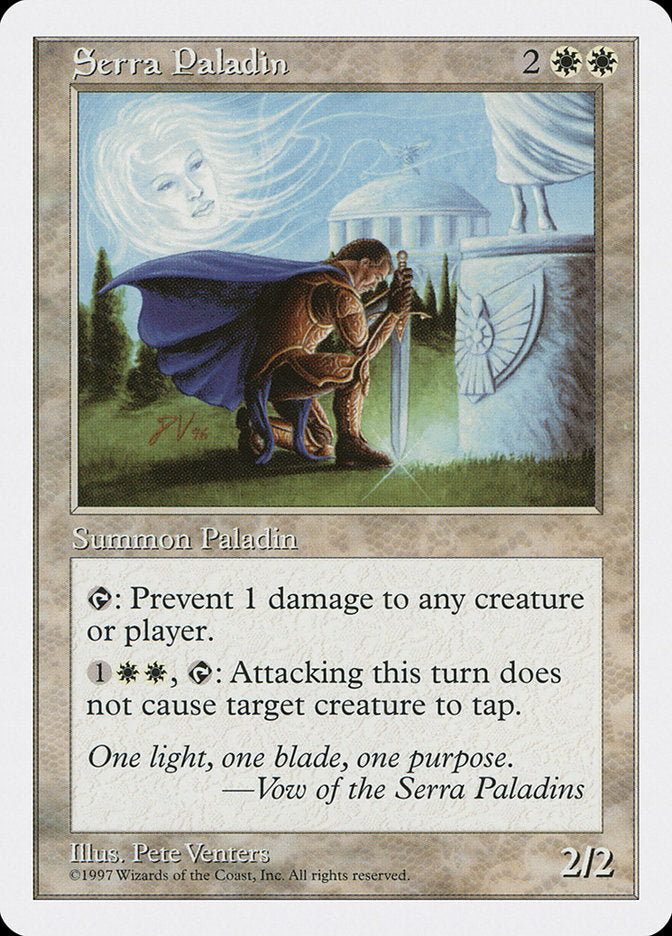 Serra Paladin [Fifth Edition] | Play N Trade Winnipeg