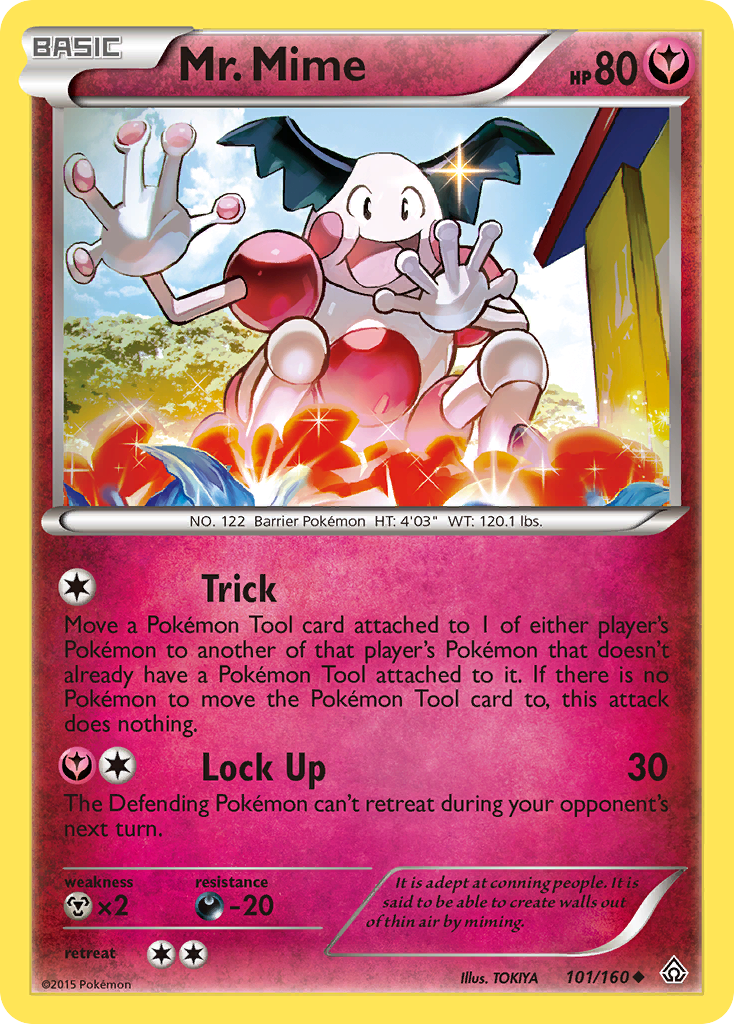 Mr. Mime (101/160) [XY: Primal Clash] | Play N Trade Winnipeg