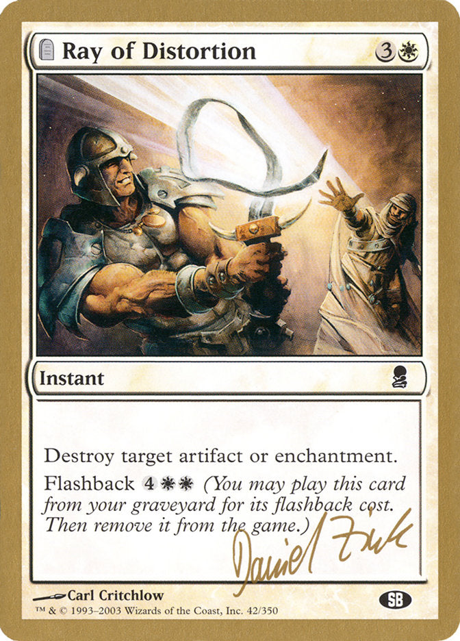 Ray of Distortion (Daniel Zink) (SB) [World Championship Decks 2003] | Play N Trade Winnipeg
