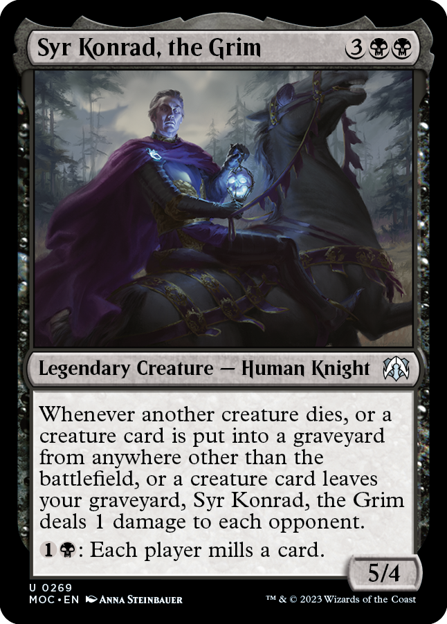 Syr Konrad, the Grim [March of the Machine Commander] | Play N Trade Winnipeg