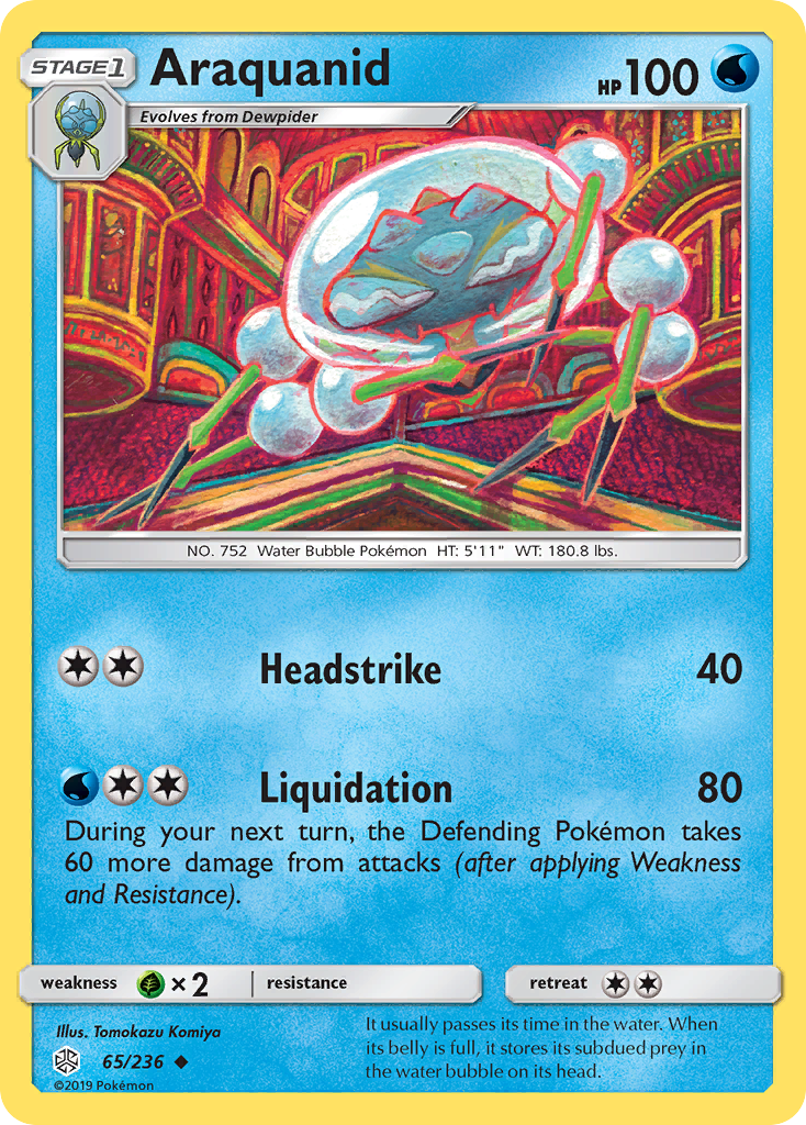 Araquanid (65/236) [Sun & Moon: Cosmic Eclipse] | Play N Trade Winnipeg