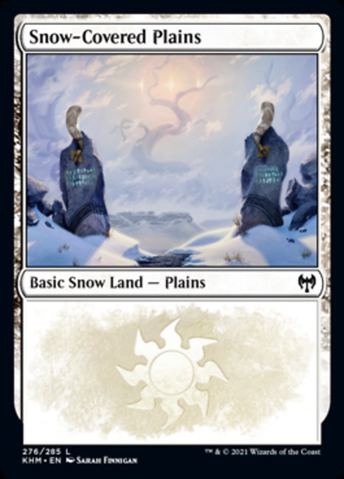 Snow-Covered Plains (276) [Kaldheim] | Play N Trade Winnipeg