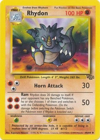 Rhydon (45/64) [Jungle Unlimited] | Play N Trade Winnipeg