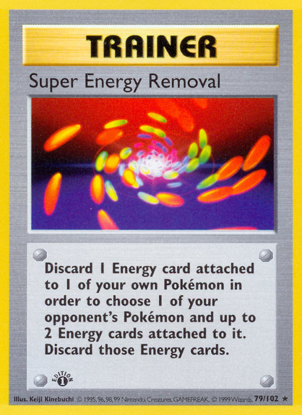 Super Energy Removal (79/102) (Shadowless) [Base Set 1st Edition] | Play N Trade Winnipeg