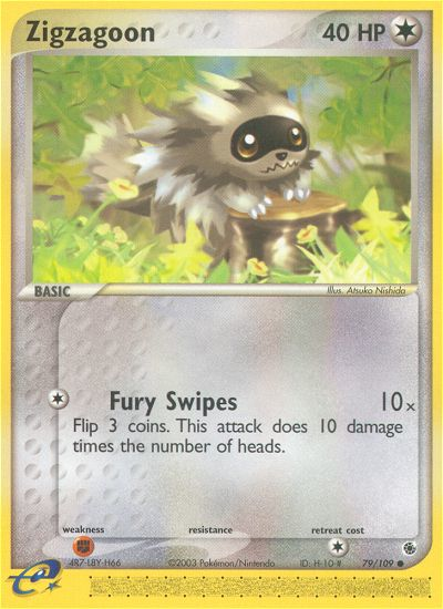 Zigzagoon (79/109) [EX: Ruby & Sapphire] | Play N Trade Winnipeg