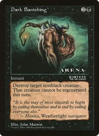 Dark Banishing (Oversized) [Oversize Cards] | Play N Trade Winnipeg