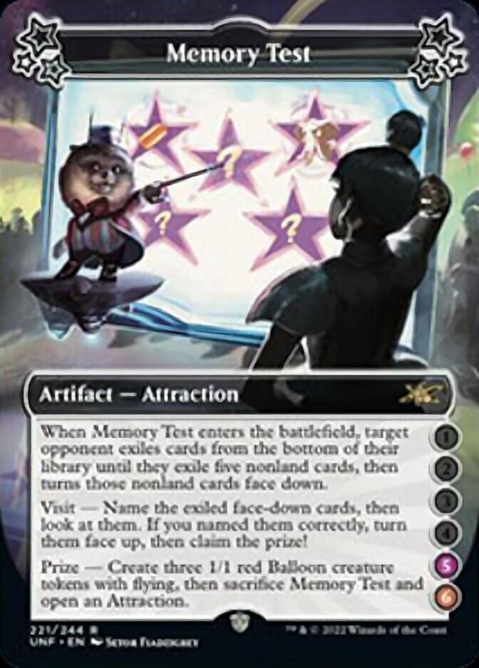 Memory Test (5-6) [Unfinity] | Play N Trade Winnipeg