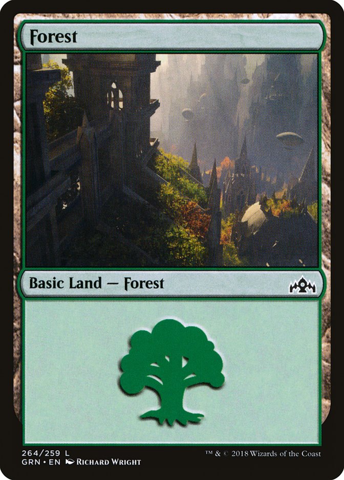 Forest (264) [Guilds of Ravnica] | Play N Trade Winnipeg