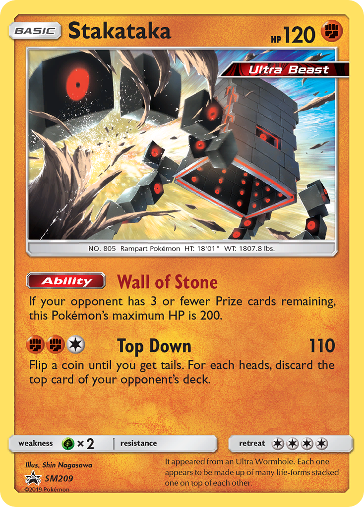 Stakataka (SM209) [Sun & Moon: Black Star Promos] | Play N Trade Winnipeg