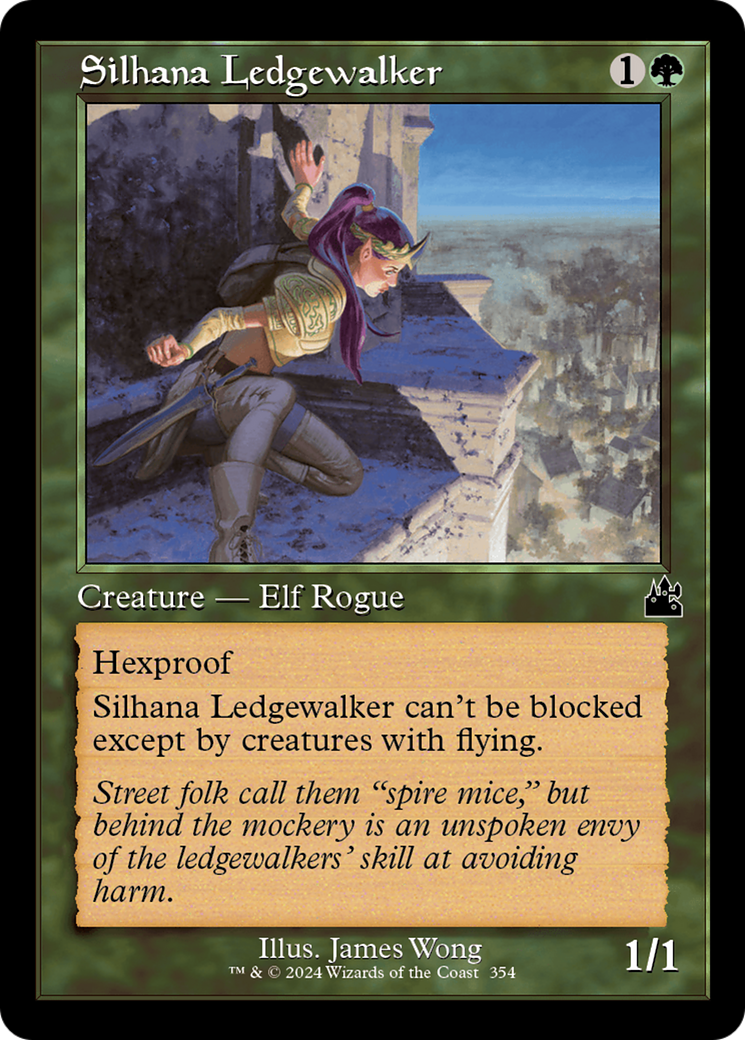 Silhana Ledgewalker (Retro Frame) [Ravnica Remastered] | Play N Trade Winnipeg