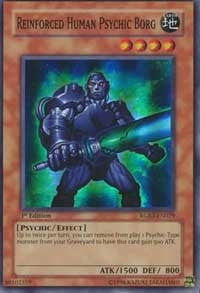 Reinforced Human Psychic Borg [RGBT-EN029] Super Rare | Play N Trade Winnipeg