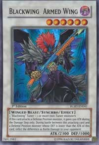 Blackwing Armed Wing [RGBT-EN041] Super Rare | Play N Trade Winnipeg
