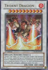 Trident Dragion [RGBT-EN043] Ultra Rare | Play N Trade Winnipeg