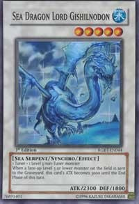 Sea Dragon Lord Gishilnodon [RGBT-EN044] Super Rare | Play N Trade Winnipeg