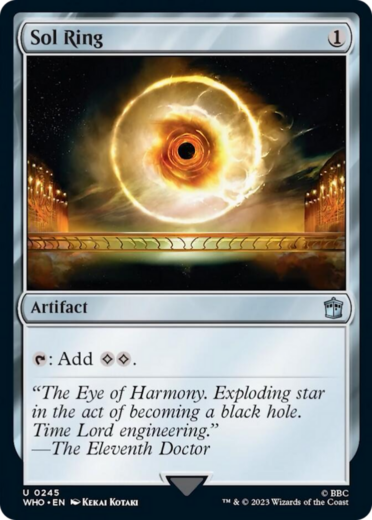 Sol Ring [Doctor Who] | Play N Trade Winnipeg
