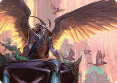 Falco Spara, Pactweaver 1 Art Card [Streets of New Capenna Art Series] | Play N Trade Winnipeg