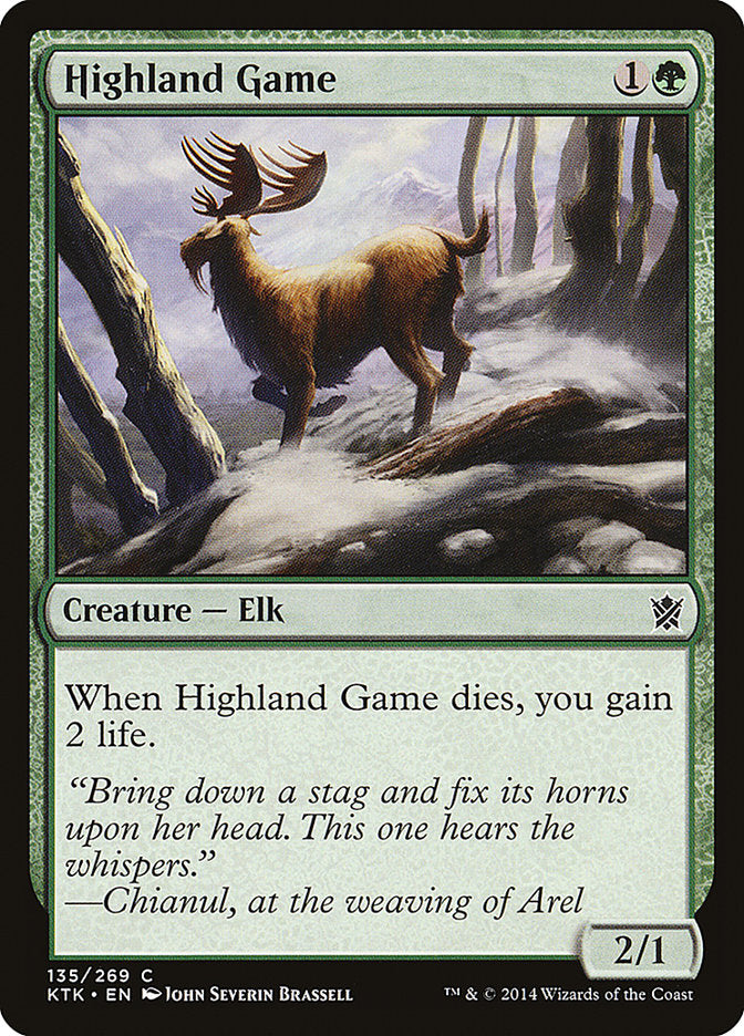 Highland Game [Khans of Tarkir] | Play N Trade Winnipeg