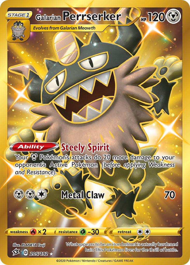 Galarian Perrserker (205/192) [Sword & Shield: Rebel Clash] | Play N Trade Winnipeg