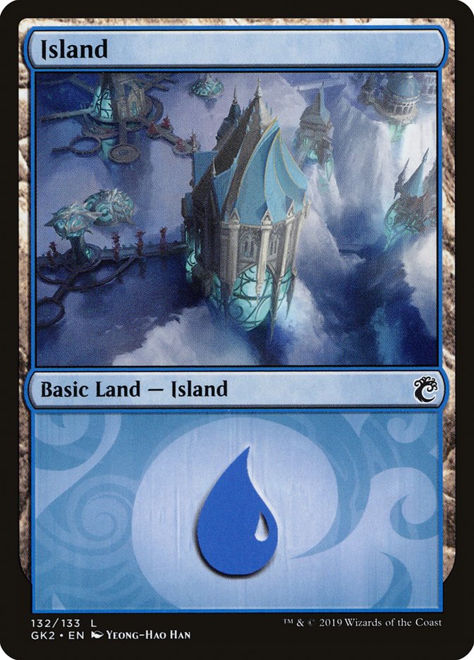 Island (132) [Ravnica Allegiance Guild Kit] | Play N Trade Winnipeg