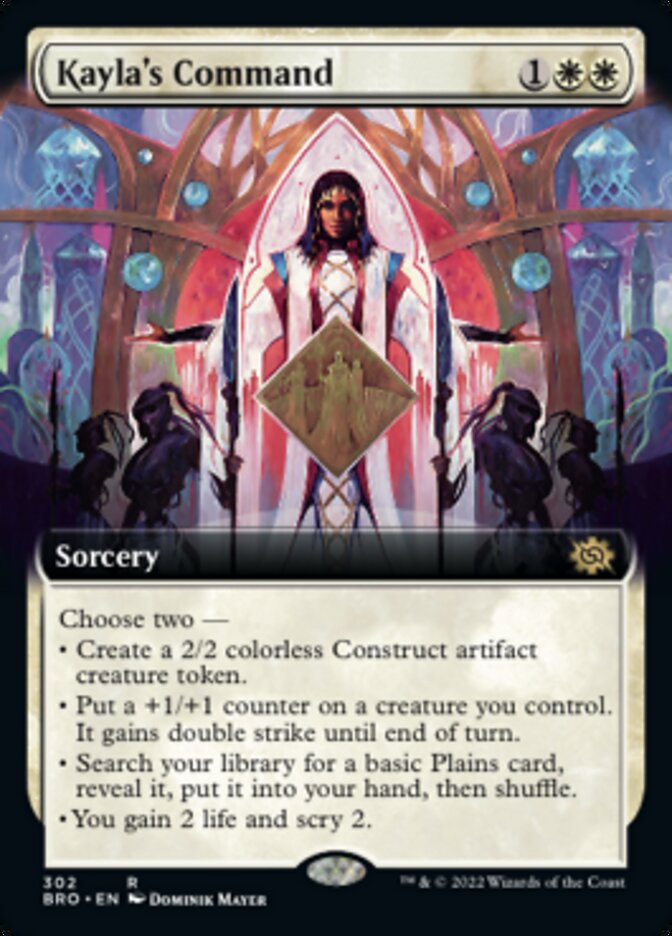 Kayla's Command (Extended Art) [The Brothers' War] | Play N Trade Winnipeg