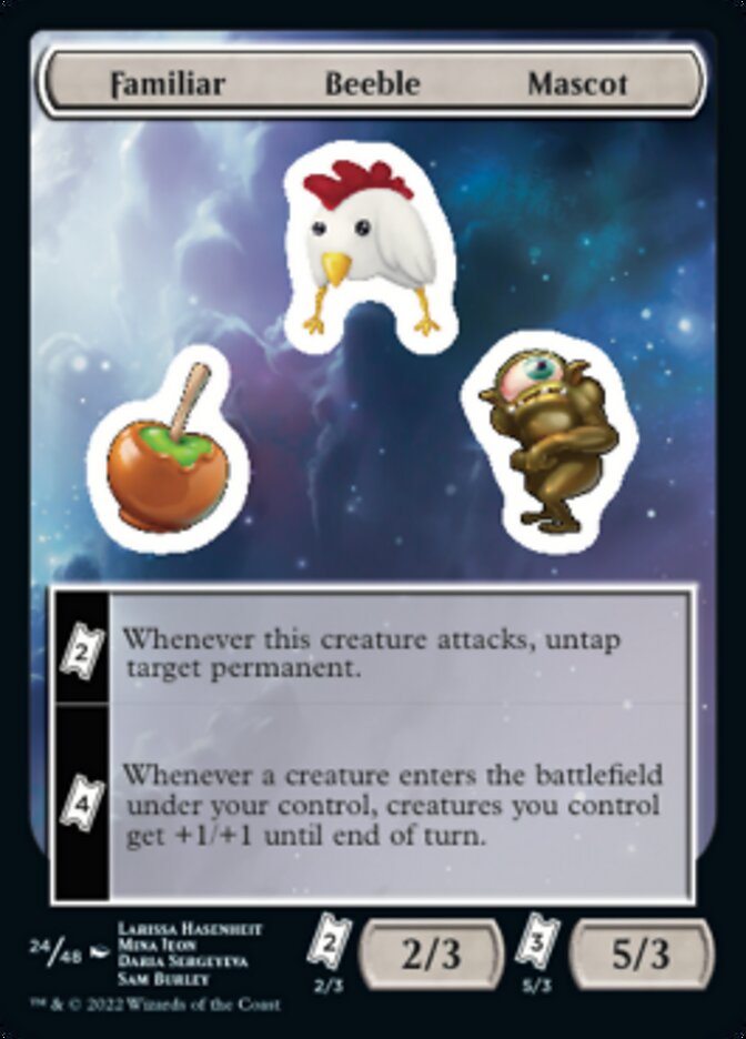 Familiar Beeble Mascot [Unfinity Stickers] | Play N Trade Winnipeg