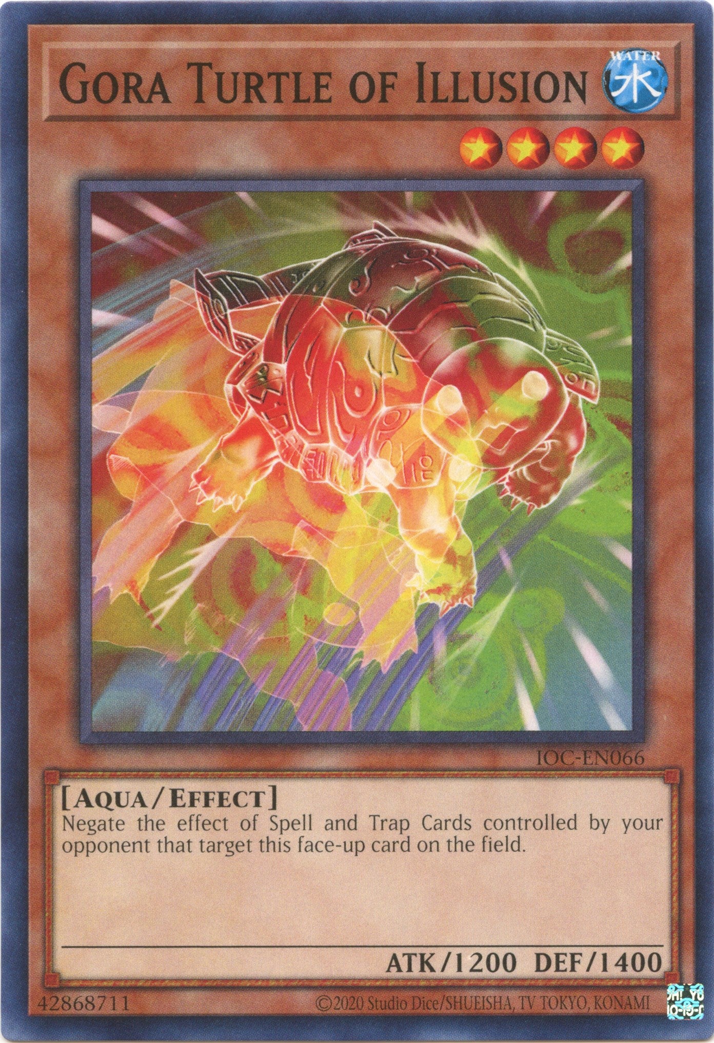 Gora Turtle of Illusion (25th Anniversary) [IOC-EN066] Common | Play N Trade Winnipeg