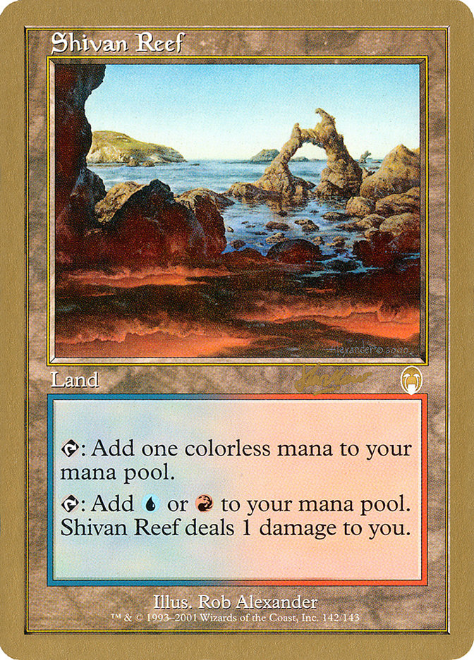 Shivan Reef (Sim Han How) [World Championship Decks 2002] | Play N Trade Winnipeg