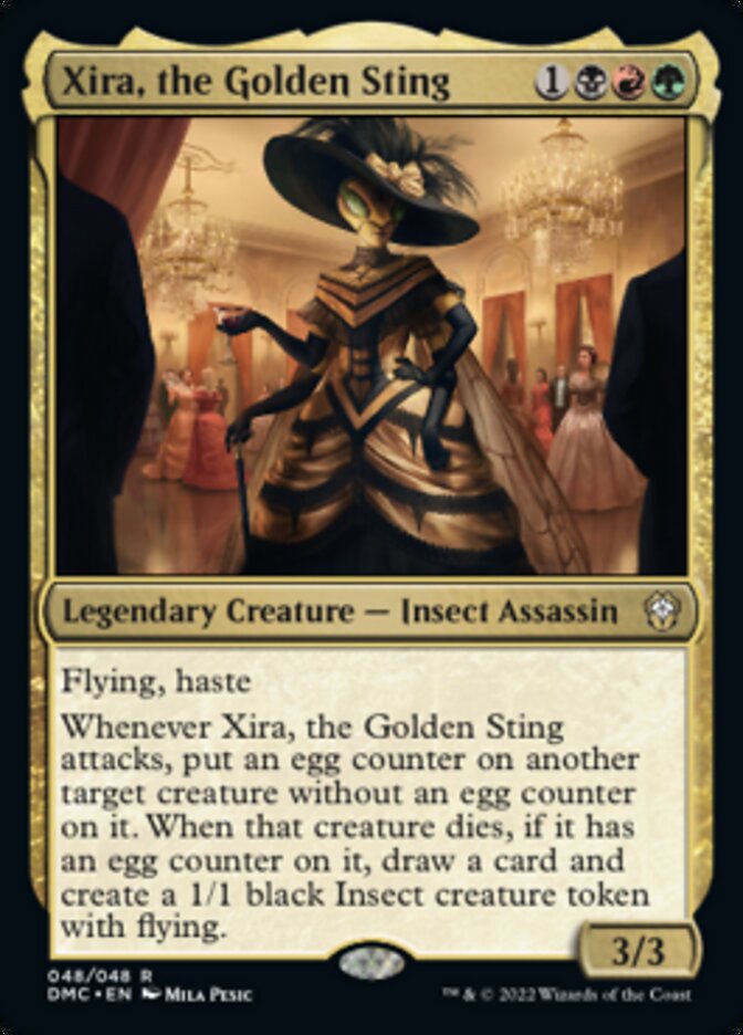 Xira, the Golden Sting [Dominaria United Commander] | Play N Trade Winnipeg