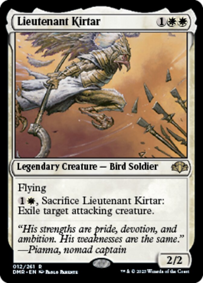 Lieutenant Kirtar [Dominaria Remastered] | Play N Trade Winnipeg