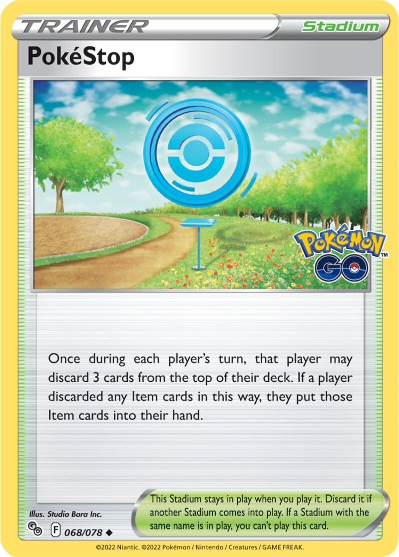 PokeStop (068/078) [Pokémon GO] | Play N Trade Winnipeg