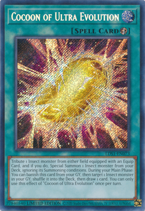 Cocoon of Ultra Evolution [LDS1-EN073] Secret Rare | Play N Trade Winnipeg