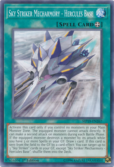 Sky Striker Mecharmory - Hercules Base [MP19-EN267] Common | Play N Trade Winnipeg