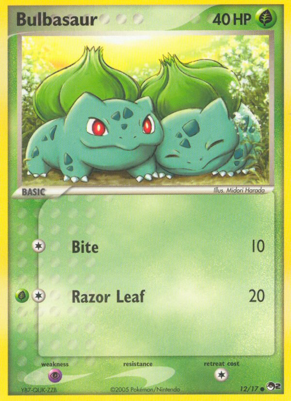 Bulbasaur (12/17) [POP Series 2] | Play N Trade Winnipeg