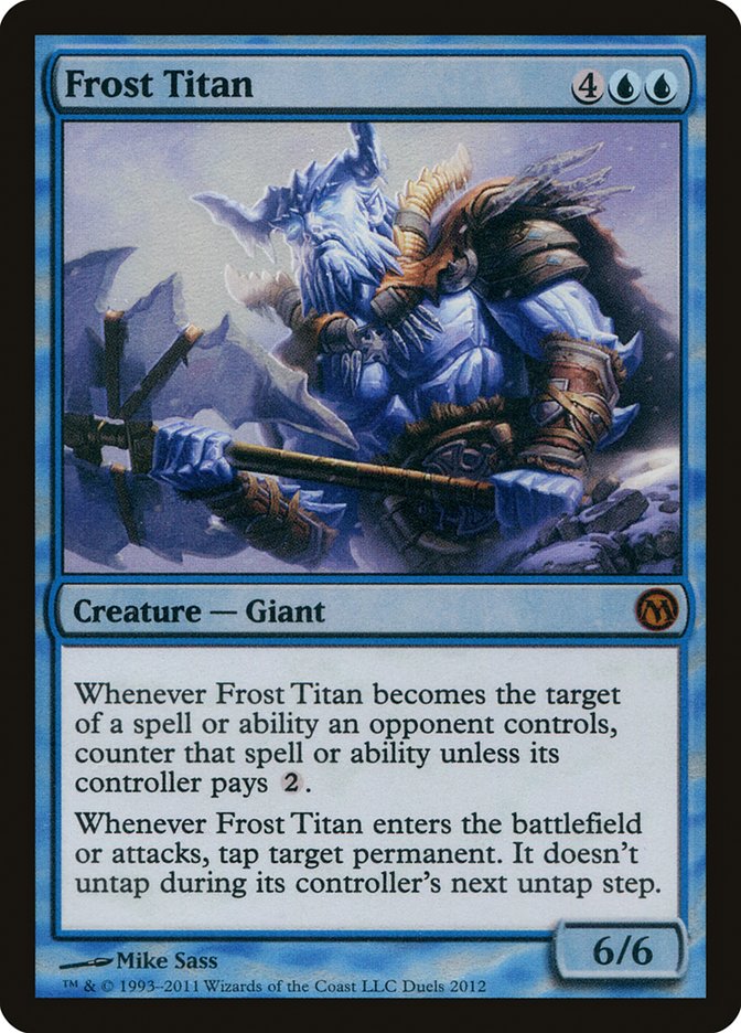 Frost Titan (Duels of the Planeswalkers Promos) [Duels of the Planeswalkers Promos 2011] | Play N Trade Winnipeg