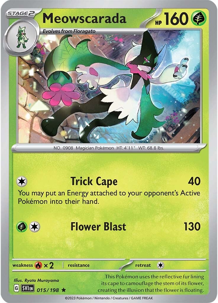 Meowscarada (015/198) [Scarlet & Violet: Base Set] | Play N Trade Winnipeg