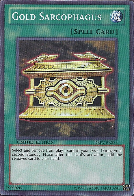 Gold Sarcophagus [DREV-ENSE2] Super Rare | Play N Trade Winnipeg