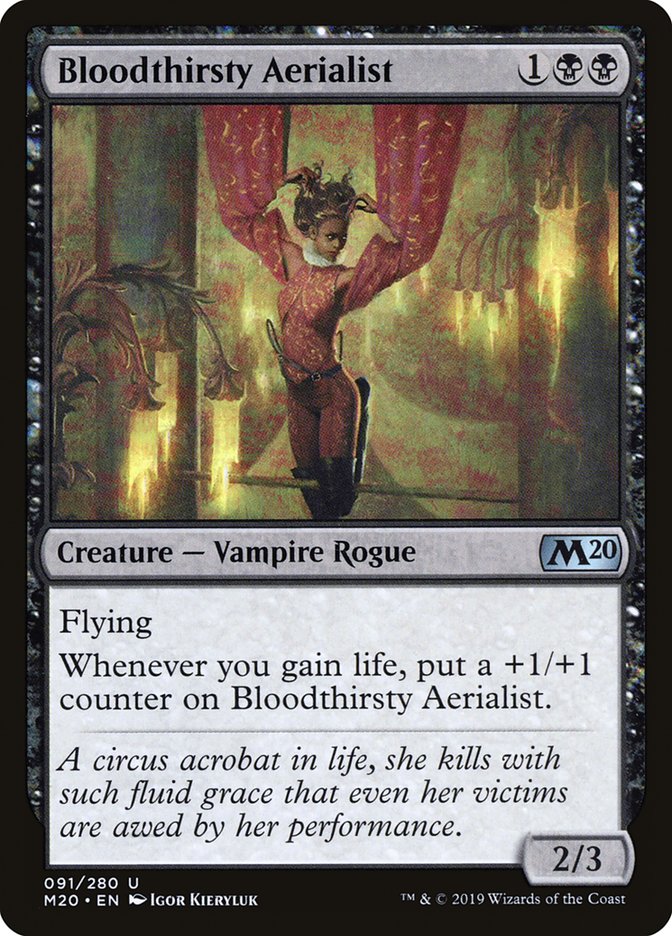 Bloodthirsty Aerialist [Core Set 2020] | Play N Trade Winnipeg