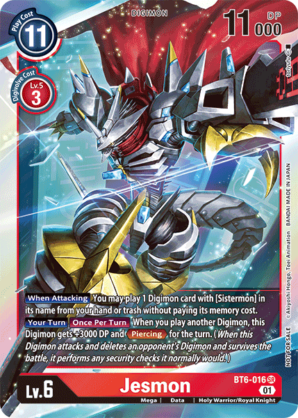 Jesmon [BT6-016] (Event Pack 2) [Promotional Cards] | Play N Trade Winnipeg