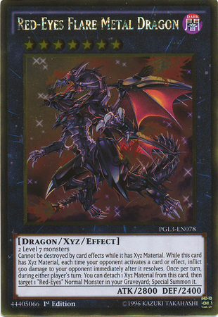 Red-Eyes Flare Metal Dragon [PGL3-EN078] Gold Rare | Play N Trade Winnipeg