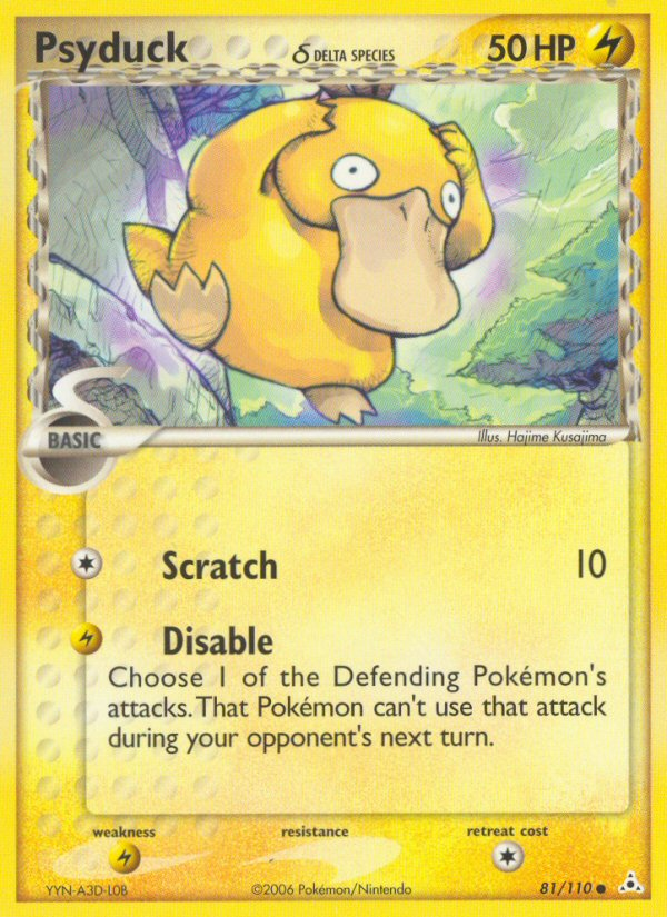 Psyduck (81/110) (Delta Species) [EX: Holon Phantoms] | Play N Trade Winnipeg