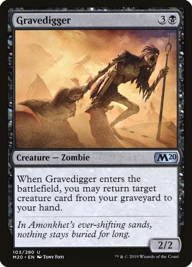 Gravedigger [Core Set 2020] | Play N Trade Winnipeg