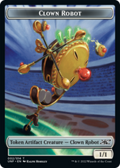 Clown Robot (002) // Food (010) Double-sided Token [Unfinity Tokens] | Play N Trade Winnipeg