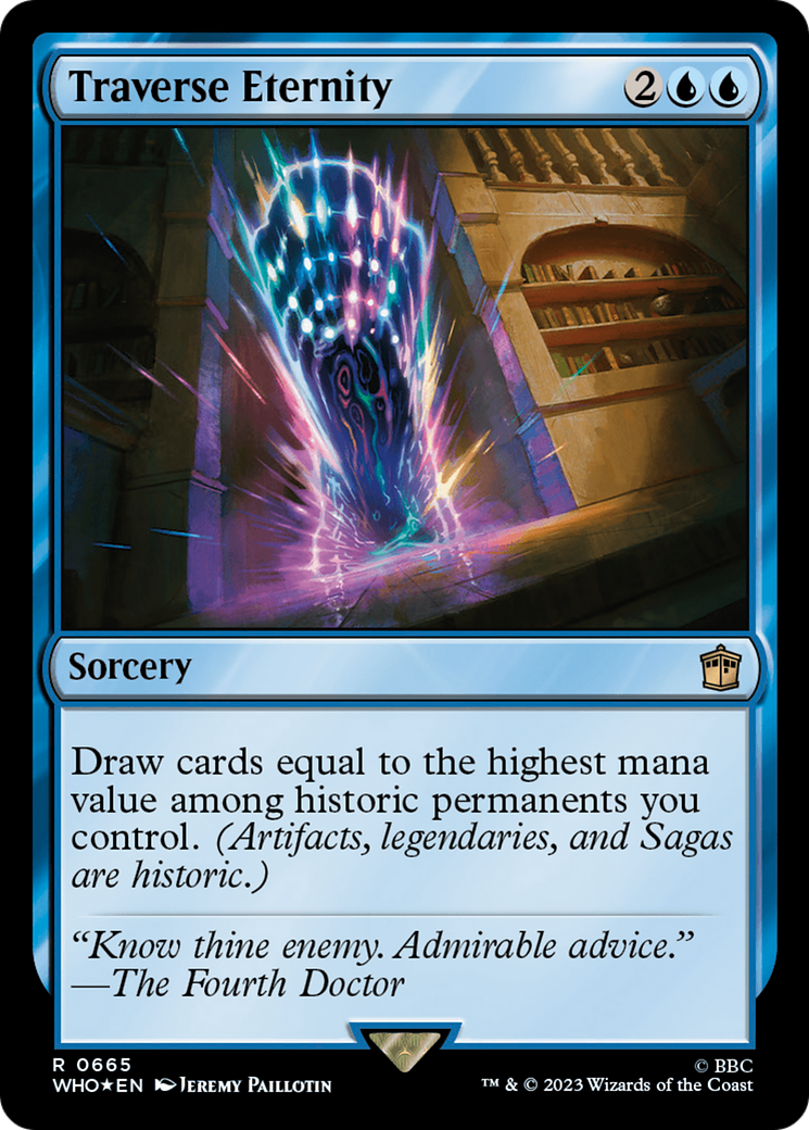 Traverse Eternity (Surge Foil) [Doctor Who] | Play N Trade Winnipeg