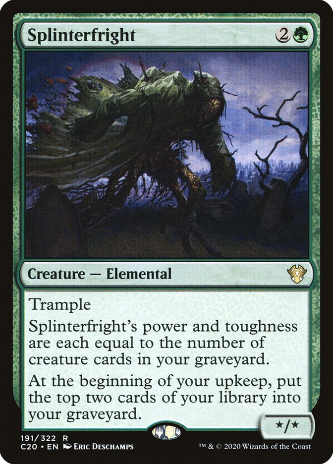 Splinterfright [Commander 2020] | Play N Trade Winnipeg