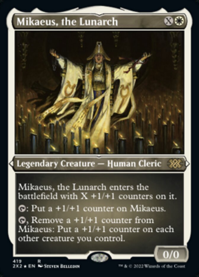 Mikaeus, the Lunarch (Foil Etched) [Double Masters 2022] | Play N Trade Winnipeg