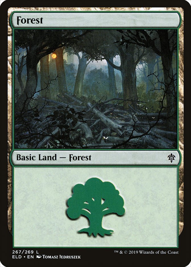 Forest (267) [Throne of Eldraine] | Play N Trade Winnipeg